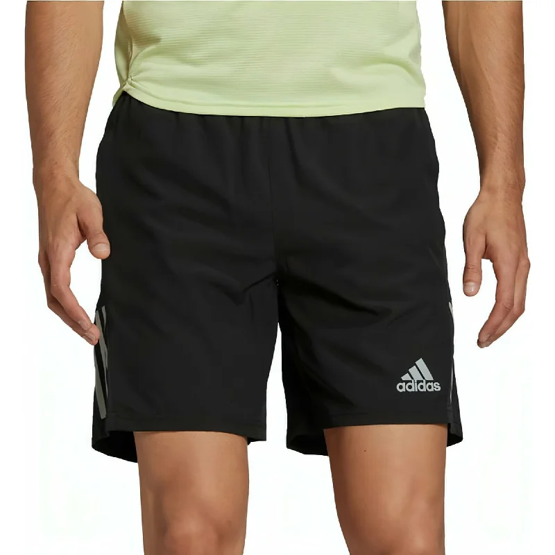 Yoga Shorts for Flexibility and Strengthening -adidas Own The Run 5 Inch Mens Running Shorts - Black