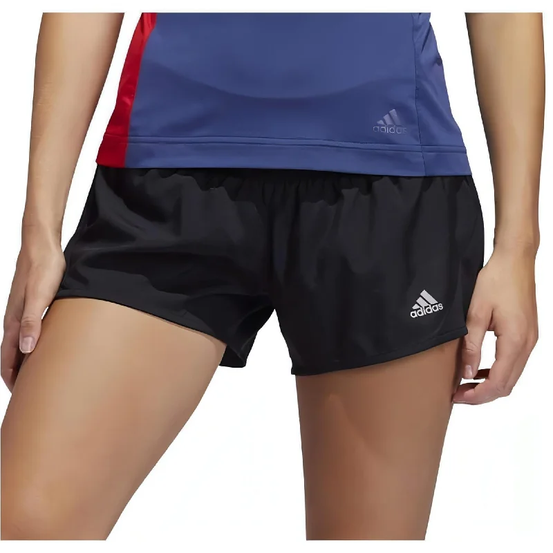 Women's Breathable Yoga Shorts -adidas Run It 3 Inch Womens Running Shorts - Black