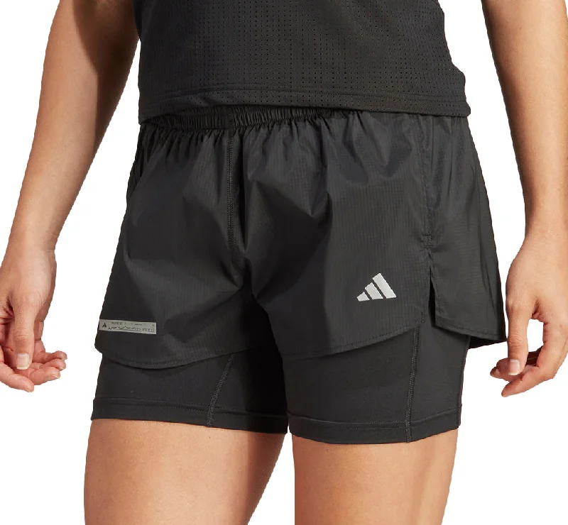 Breathable Yoga Shorts for Everyday -adidas Ultimate 2 In 1 Womens Running Shorts - Black Breathable Yoga Shorts for Everyday -adidas Ultimate 2 In 1 Womens Running Shorts - Black