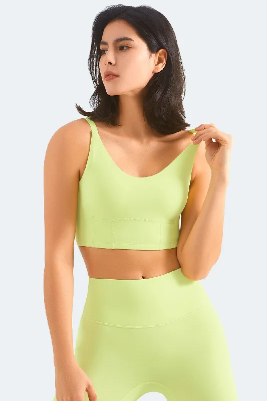 Yoga Bar Snack for Active Lifestyle -Adjustable Straps Sports Bra