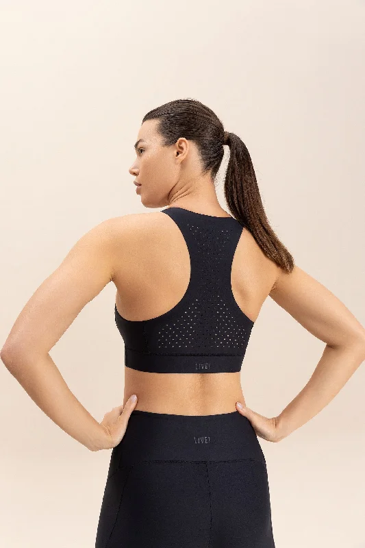 Yoga Bar for Pre-Yoga Snack -Aero Lazer Neopren Fit Sports Bra