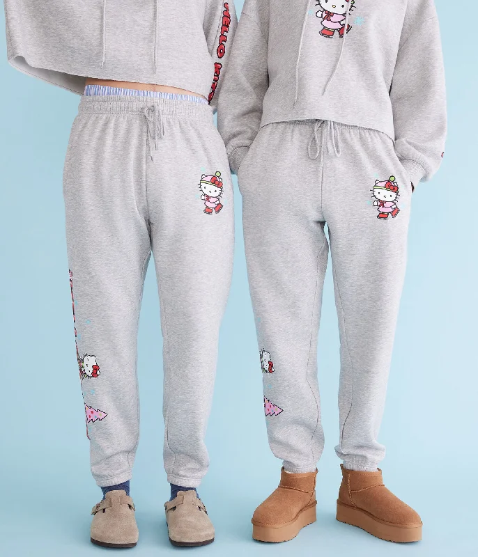 Seamless Yoga Shorts -Aeropostale Hello Kitty Ice Skating Jogger Sweatpants