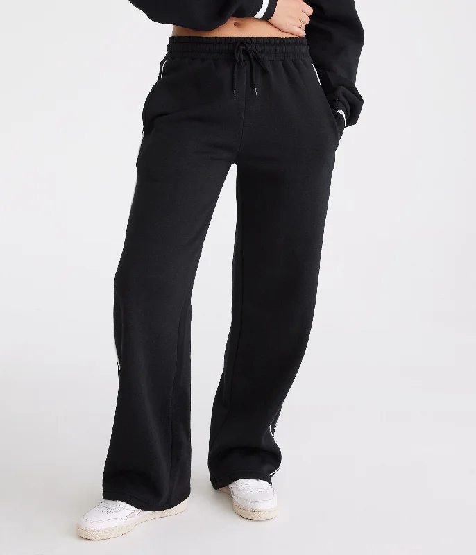 Yoga Shorts for Running -Aeropostale Piped Fleece Track Pants