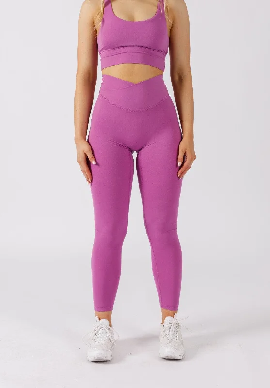 Seamless Yoga Pants -AirSilk Crossover Sculptseam™ Legging Vertigo