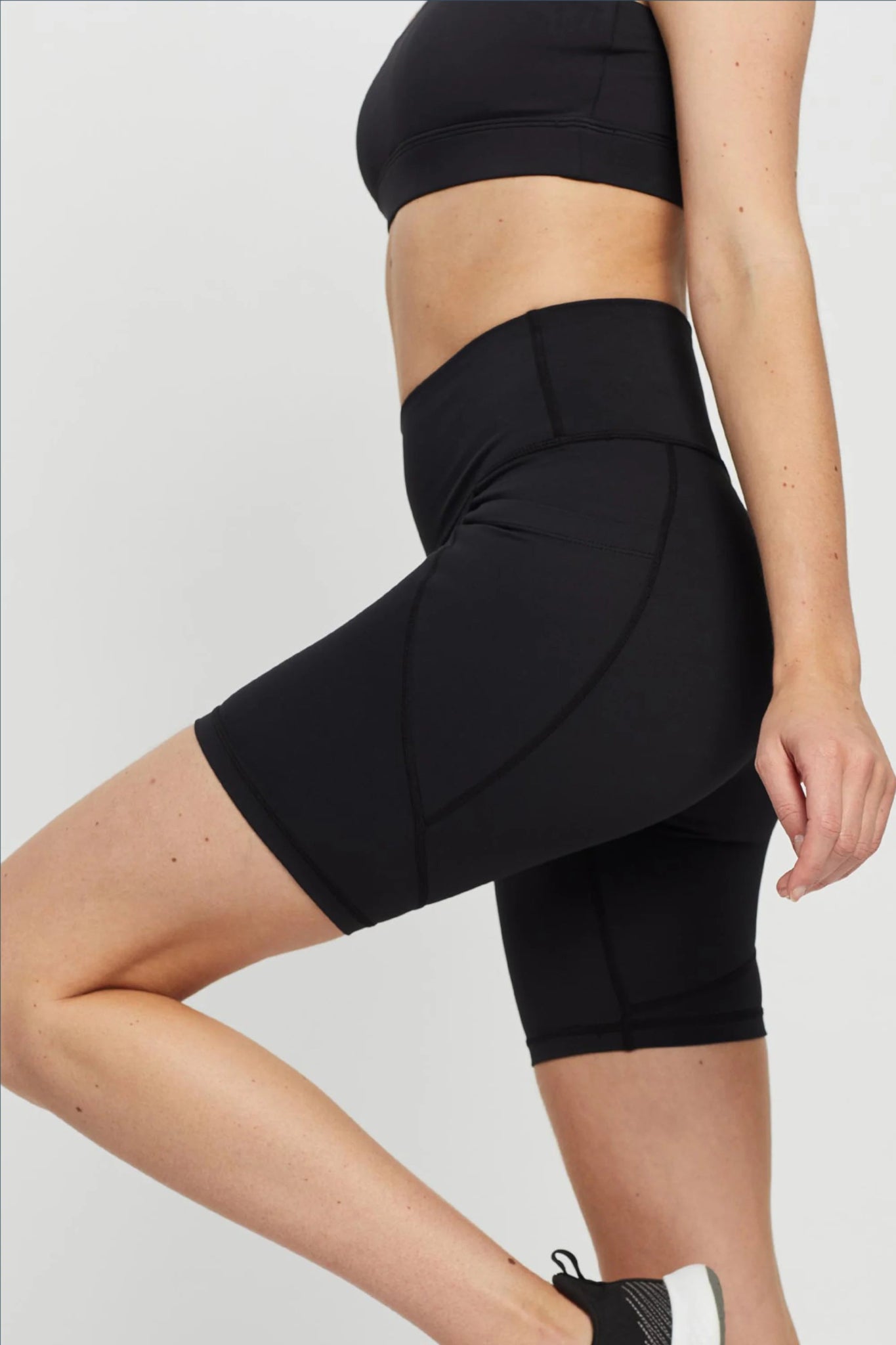 Flexible Fit Yoga Shorts -All Core Bike Short