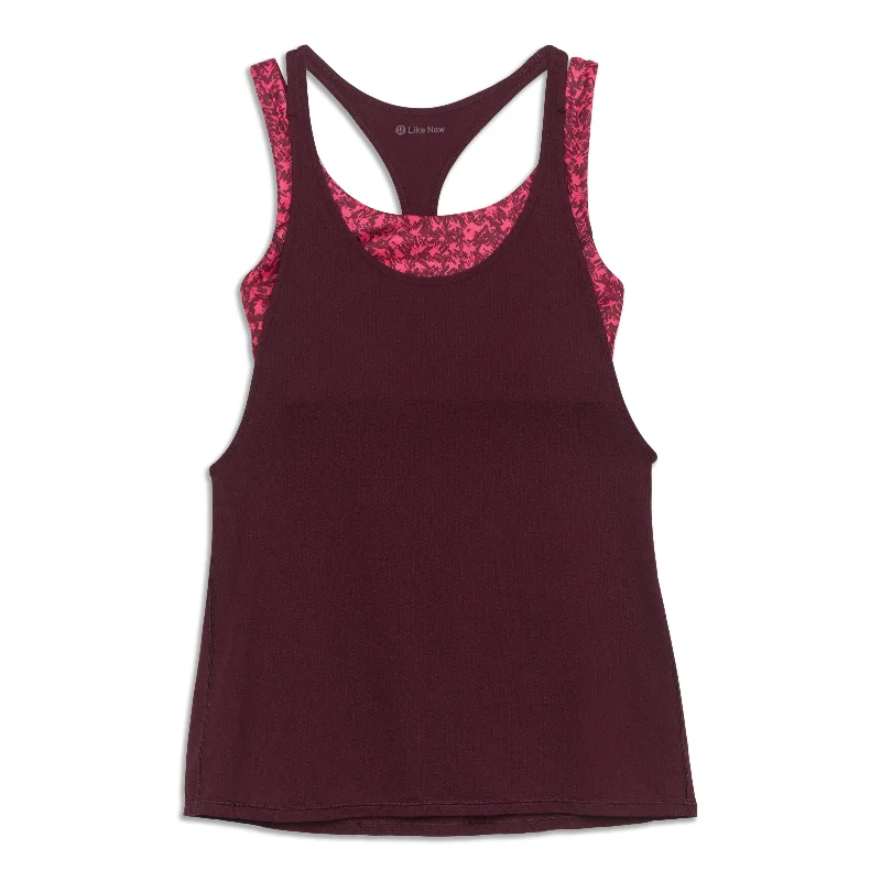 Women's Yoga Tops for Low-Impact Exercises -All Sport Support Tank Top - Resale