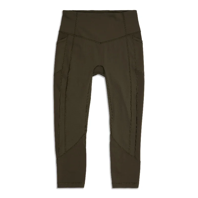 Premium Yoga Pants for Flexibility -All The Right Places High-Rise Crop - Resale