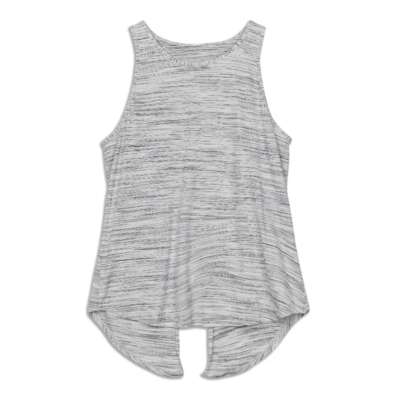 Women's Yoga Tops with Breathable Design -All Tied Up Tank Top - Resale