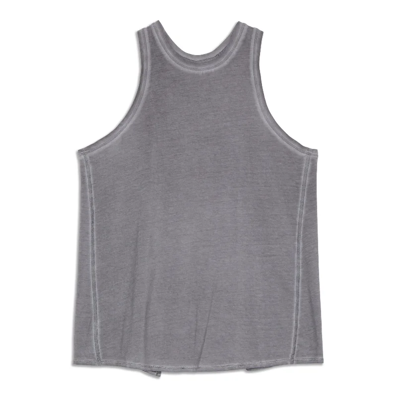 Yoga Tops for Deep Flexibility -All Tied Up Tank Top - Resale