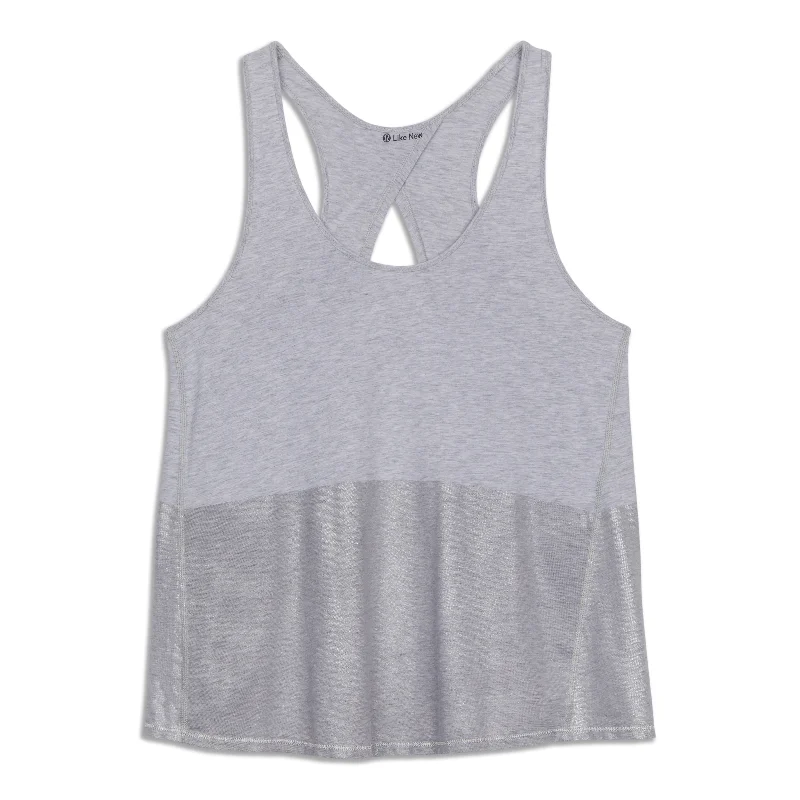 Yoga Tops for Flexibility and Strength -All Tied Up Tank Top - Resale