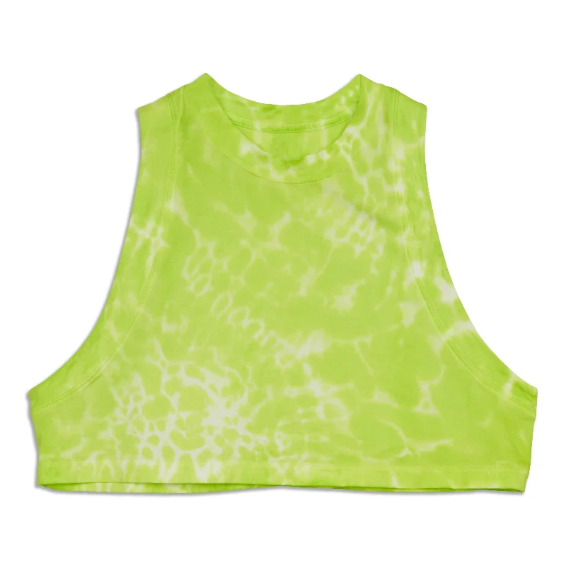 Stylish Yoga Tops for Training -All Yours Cropped Tank Top - Resale