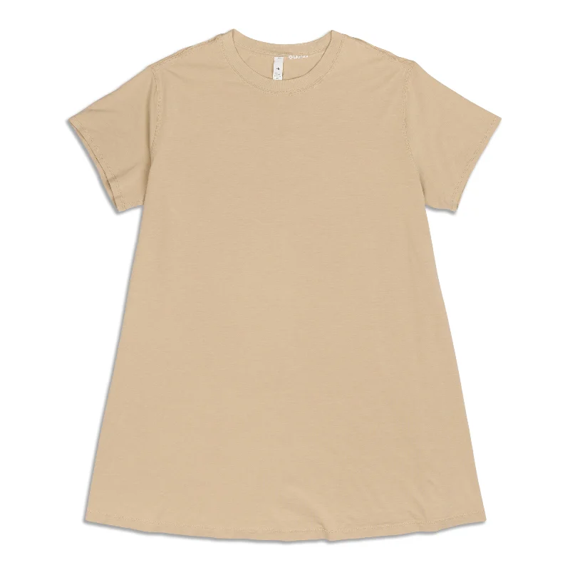 Yoga Tops for Hot Yoga and Stretching -All Yours Tee Dress