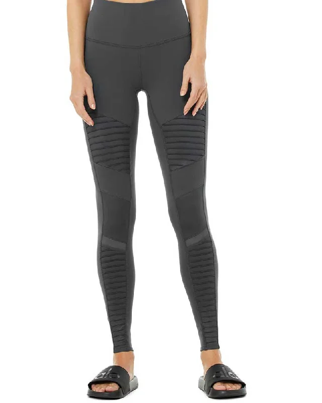 Premium Yoga Pants for Better Stretch -High Waist Moto Legging