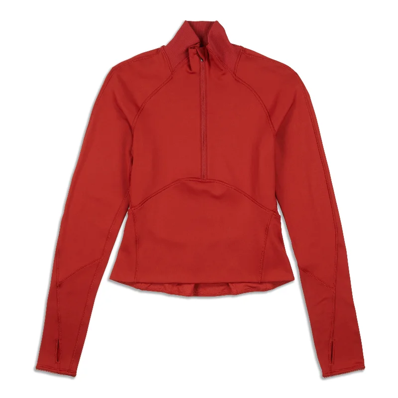 Yoga Tops for Flexibility and Recovery -Always Alert Zip - Resale