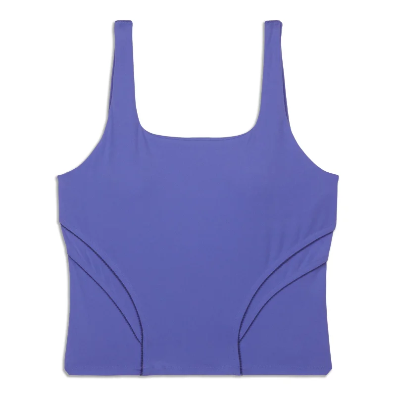 Yoga Tops for Low-Impact Yoga Sessions -And -Back Shelf-Bra Yoga Tank Top - Resale