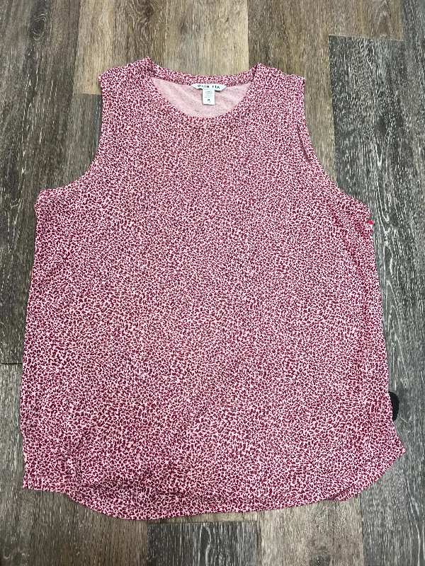 Long Sleeve Yoga Tops for Cold Weather -Animal Print Athletic Tank Top Athleta, Size Xl