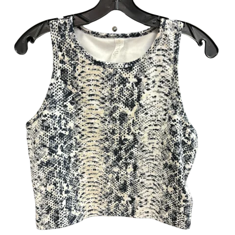 Women's Yoga Tops for Daily Wear -Animal Print Athletic Tank Top Balance Collection, Size L