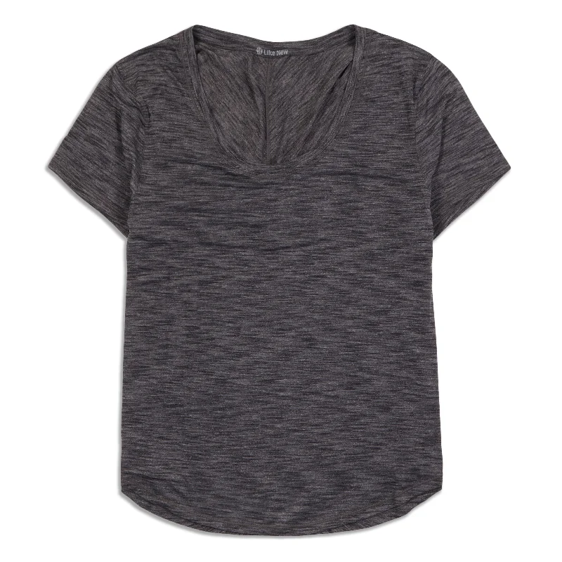 Performance Yoga Tops for Strength -Another Mile Short Sleeve Shirt - Resale