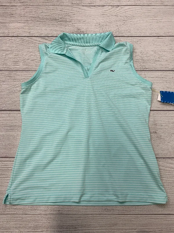 Yoga Tops for High-Impact Workouts -Aqua Athletic Tank Top Vineyard Vines, Size M