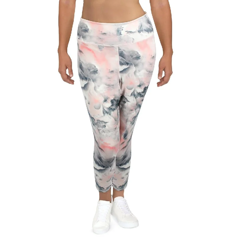 Yoga Shorts for Comfort and Movement -Arc Womens Crop Fitness Athletic Leggings