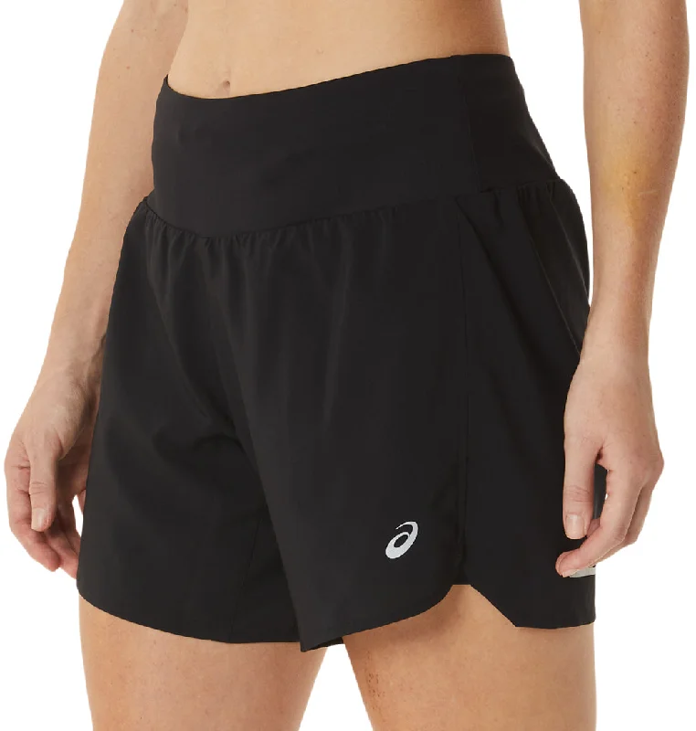 Yoga Shorts for Relaxing and Stretching -Asics Road 2 In 1 Womens Running Shorts - Black Yoga Shorts for Relaxing and Stretching -Asics Road 2 In 1 Womens Running Shorts - Black