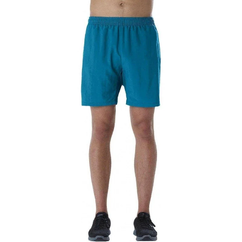 Breathable Yoga Shorts for Flexibility -Asics True Performance Mens Running Shorts - Blue Breathable Yoga Shorts for Flexibility -Asics True Performance Mens Running Shorts - Blue