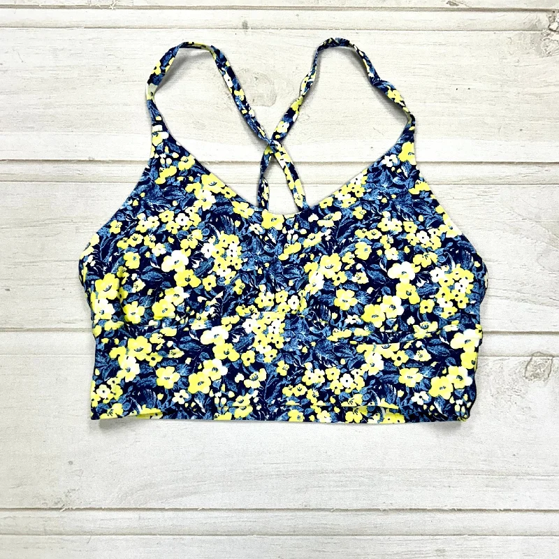 Yoga Bar with Cranberry and Almond -Athletic Bra By Aerie  Size: S