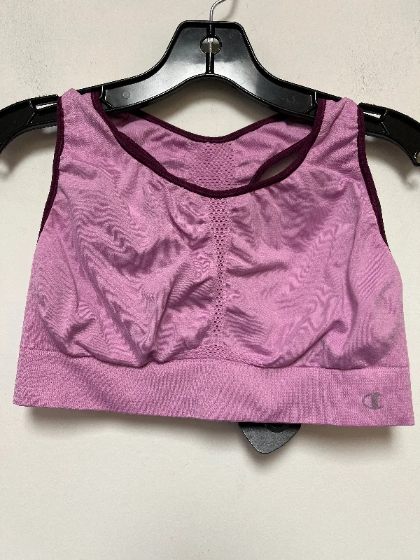 Yoga Bars with Protein and Fiber -Athletic Bra By Champion  Size: L