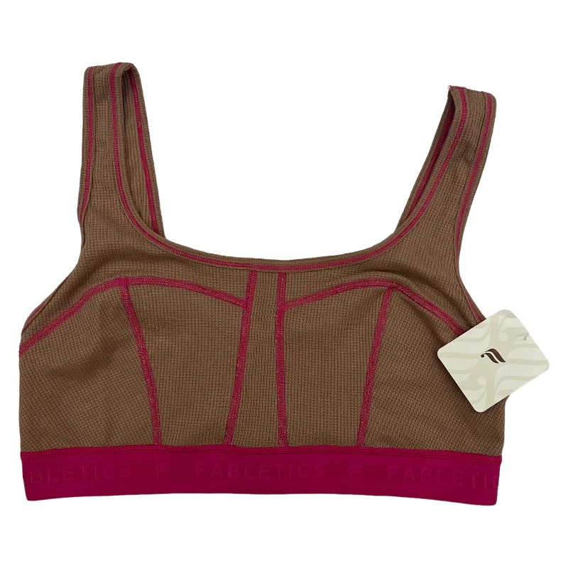 Yoga Bar with Peanut Butter and Jelly -Athletic Bra By Fabletics  Size: M