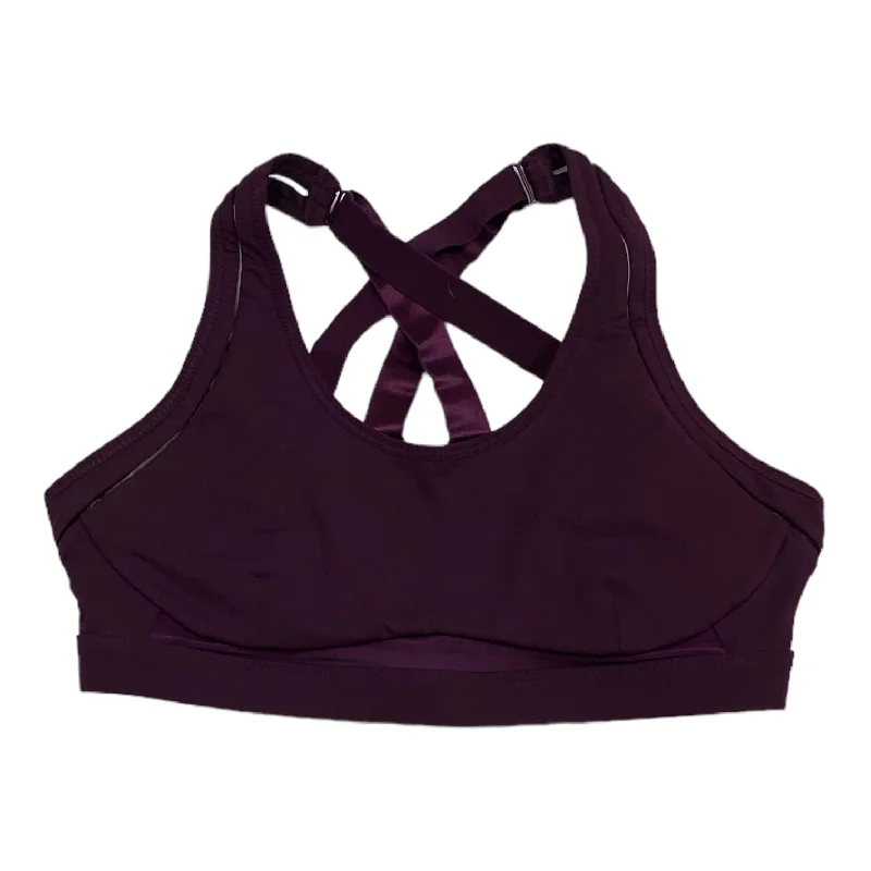 Vegan Protein Bars for Yoga Enthusiasts -Athletic Bra By Fabletics  Size: Xl