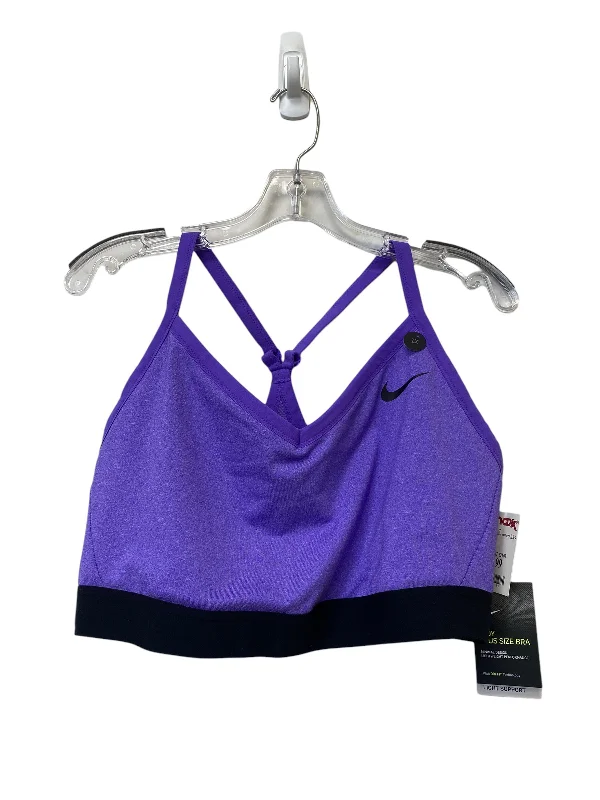Yoga Bar for Protein and Recovery -Athletic Bra By Nike Apparel  Size: 1x
