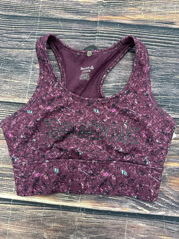 Yoga Bar with Matcha and Protein -Athletic Bra By Reebok  Size: S