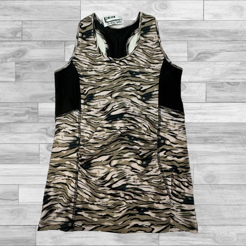 Yoga Tops with Elastic Waistbands -Athletic Tank Top By Abs In Multi-colored, Size: S