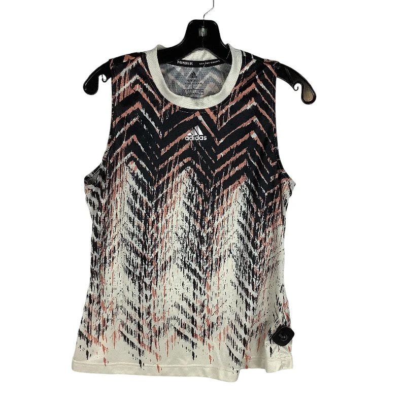 Seamless Yoga Tops for Maximum Comfort -Athletic Tank Top By Adidas In Animal Print, Size: L Seamless Yoga Tops for Maximum Comfort -Athletic Tank Top By Adidas In Animal Print, Size: L