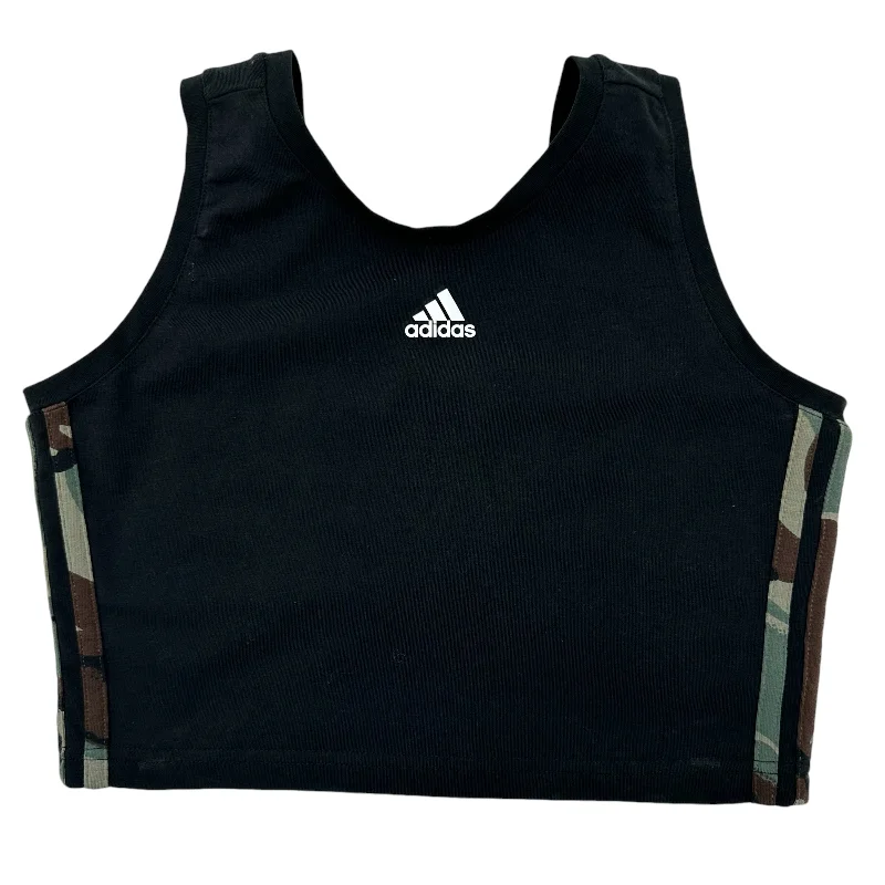 Yoga Tops for Low-Impact Yoga Sessions -Athletic Tank Top By Adidas In Black, Size: S
