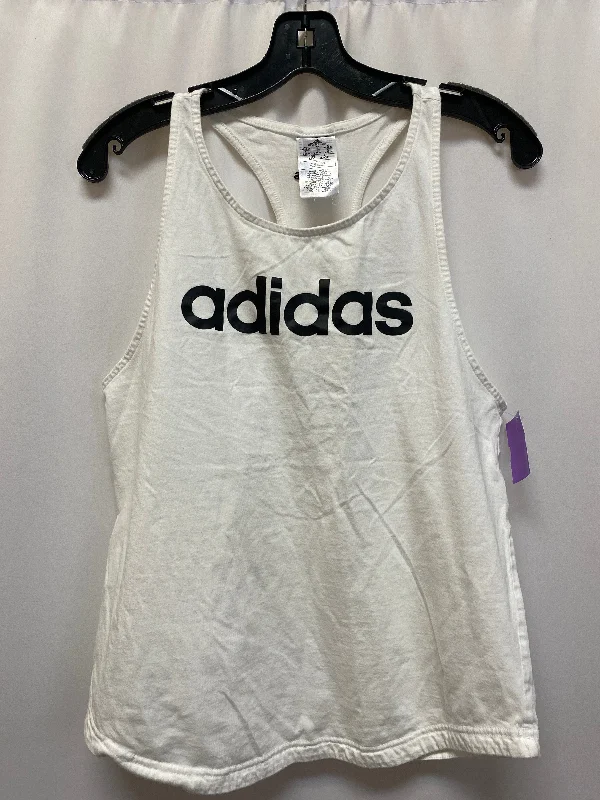 Yoga Tops for Better Mobility -Athletic Tank Top By Adidas  Size: M