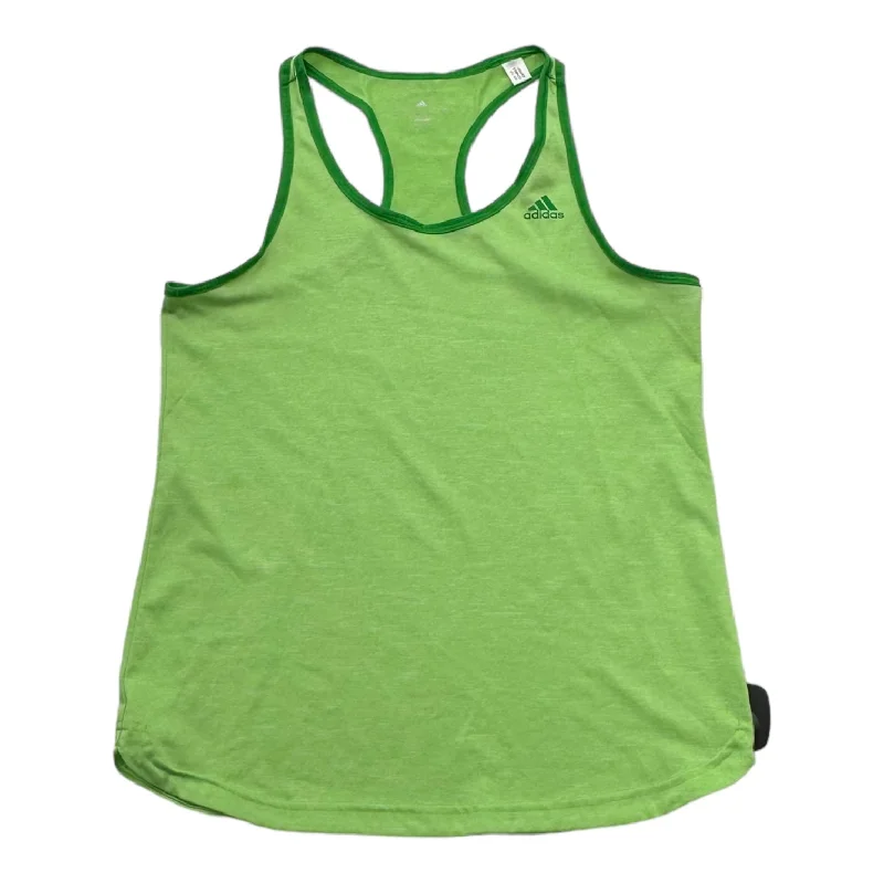 Women's Yoga Tops with Soft and Stretchy Fabric -Athletic Tank Top By Adidas  Size: S