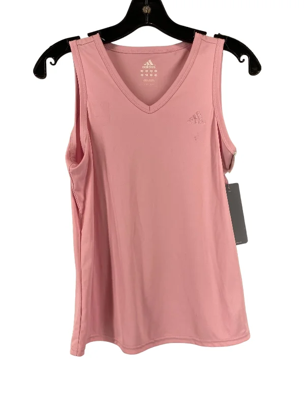 Yoga Tops for Studio Practice -Athletic Tank Top By Adidas  Size: S