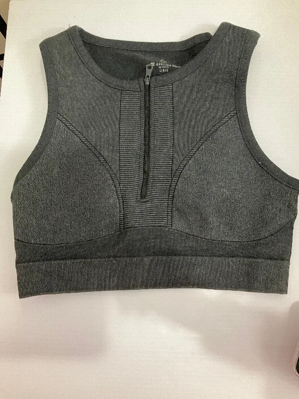 Yoga Tops for All-Day Comfort -Athletic Tank Top By Aerie In Grey, Size: L