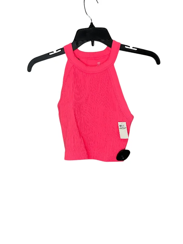 Yoga Tops for Hot Weather -Athletic Tank Top By Aerie In Pink, Size: M