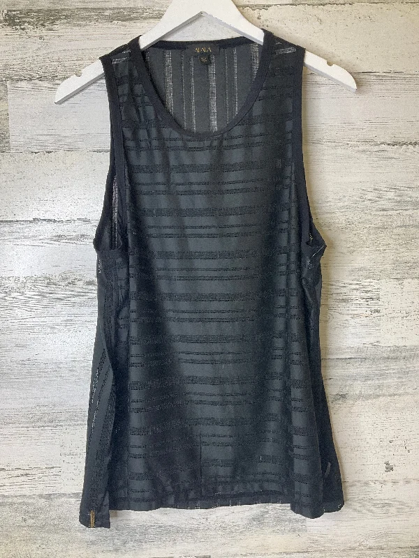 Comfortable Yoga Tops for All-Season Wear -Athletic Tank Top By Alaia  Size: L
