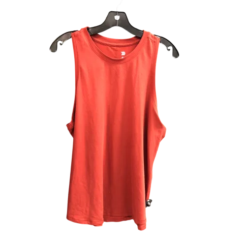 Yoga Tops for Strength and Stretching -Athletic Tank Top By All In Motion In Copper, Size: L
