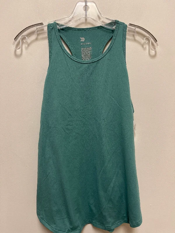 Yoga Tops for Increased Flexibility -Athletic Tank Top By All In Motion In Green, Size: S Yoga Tops for Increased Flexibility -Athletic Tank Top By All In Motion In Green, Size: S