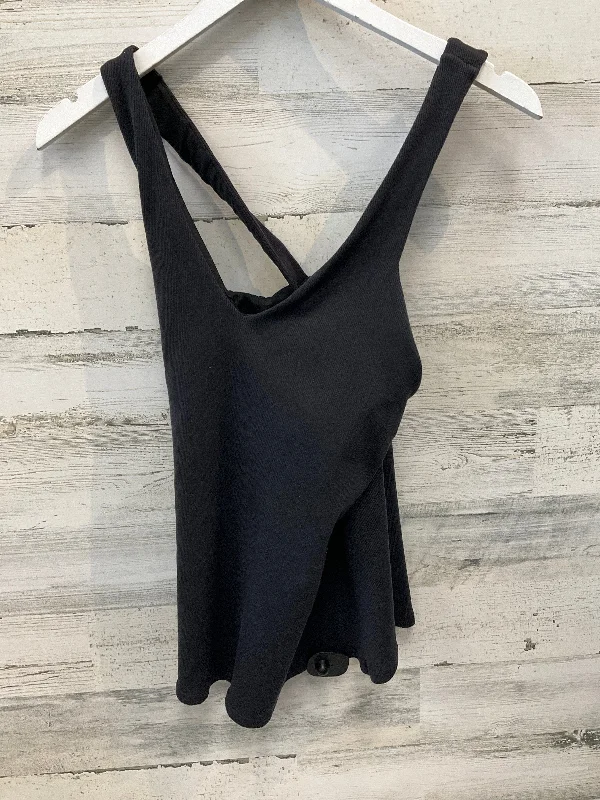 Breathable Yoga Tops for Comfortable Practice -Athletic Tank Top By Alo In Black, Size: L