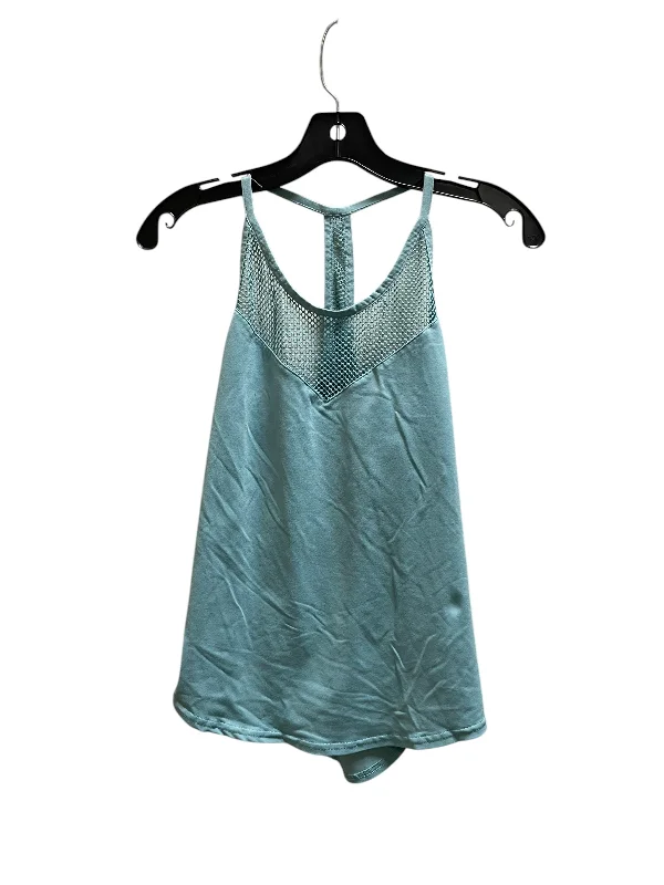 Elegant Yoga Tops for Women -Athletic Tank Top By Alo In Blue, Size: M