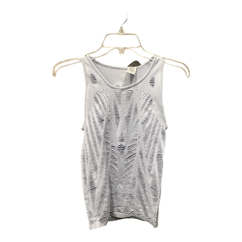 Yoga Tops for Relaxing Flexibility -Athletic Tank Top By Alo In Blue, Size: S