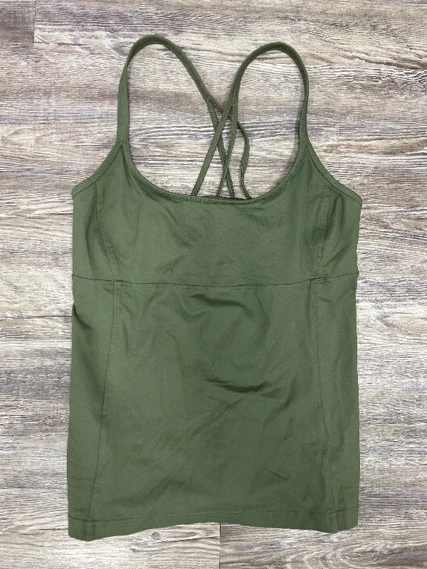 Versatile Yoga Tops -Athletic Tank Top By Alo In Green, Size: L
