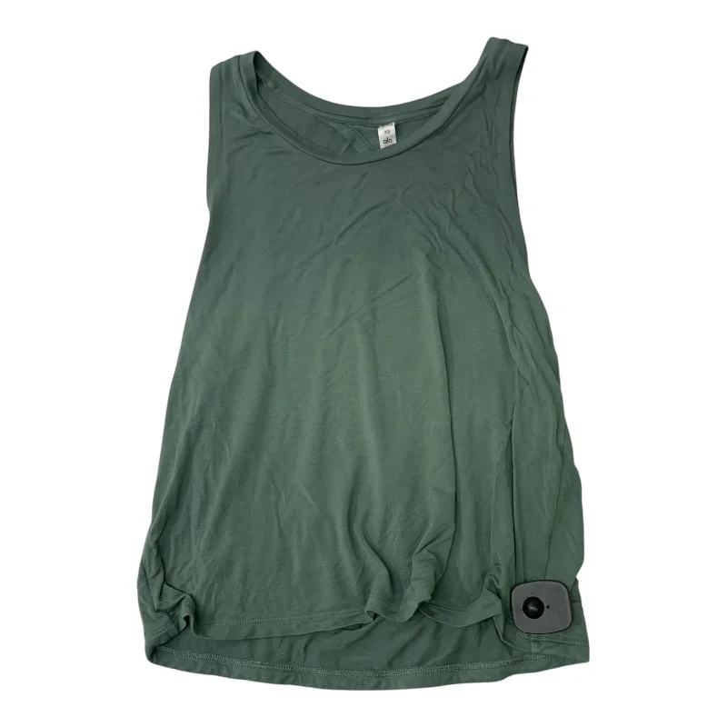 Colorful Yoga Tops -Athletic Tank Top By Alo In Green, Size: Xs