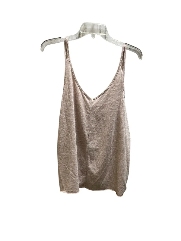 Women's Yoga Tops for Core Strengthening -Athletic Tank Top By Alo In Pink, Size: L