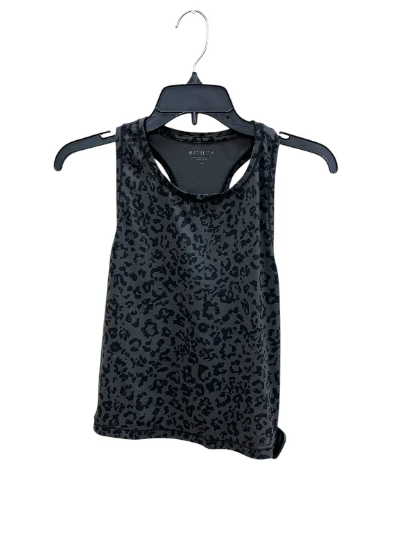 Comfortable Yoga Tops -Athletic Tank Top By Athleta In Animal Print, Size: L